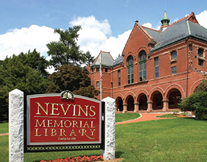 A picture of Nevins Memorial Library