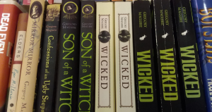 Line of books by Greg Maguire