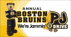 Boston Bruins PJ Drive Logo and Bear