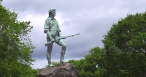Minuteman Statue on Lexington Green