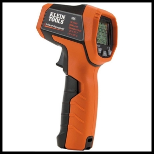 Orange Klein Tools Infrared Thermometer