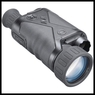 Grey night vision scope