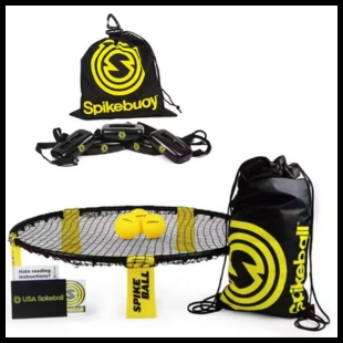 Black and yellow spikeball set