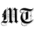 M and T in fancy script