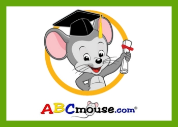 ABC Mouse Graduate Logo above the ABC mouse with a computer mouse logo