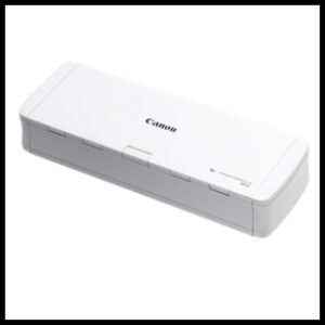 White box looking Canon document scanner