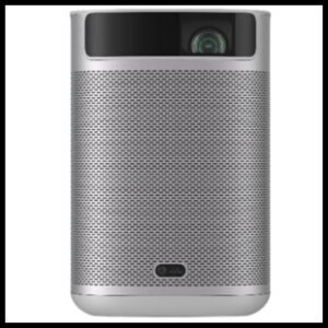 Grey portable projector