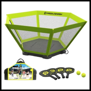 Paddle smash game paddles and game area