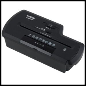 Black paper shredder