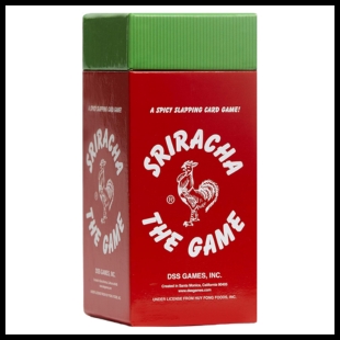 Sriracha the game red and green box