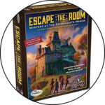 Teen Escape the Room 315 Game box of Escape the Room with a castle and people on the cover