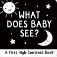 whatdoesbabyseehighcontrast What Does Baby See?: A First High-Contrast Book illustrated by Simon Abbott