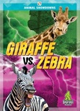 Giraffe vs. Zebra by Cynthia O’Brien