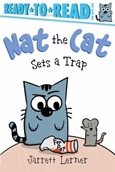 natthecatsetsatrap Nat the cat Sets a Trap by Jarrett Lerner
